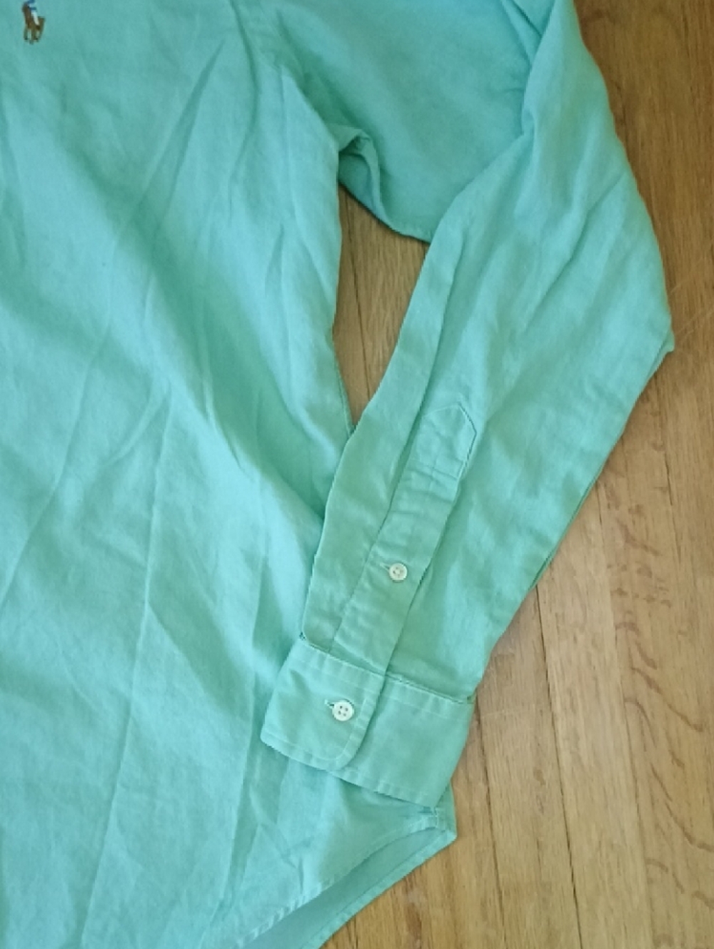 Polo by Ralph Lauren Light Mint Green Button-Down Shirt - Picture 4 of 5